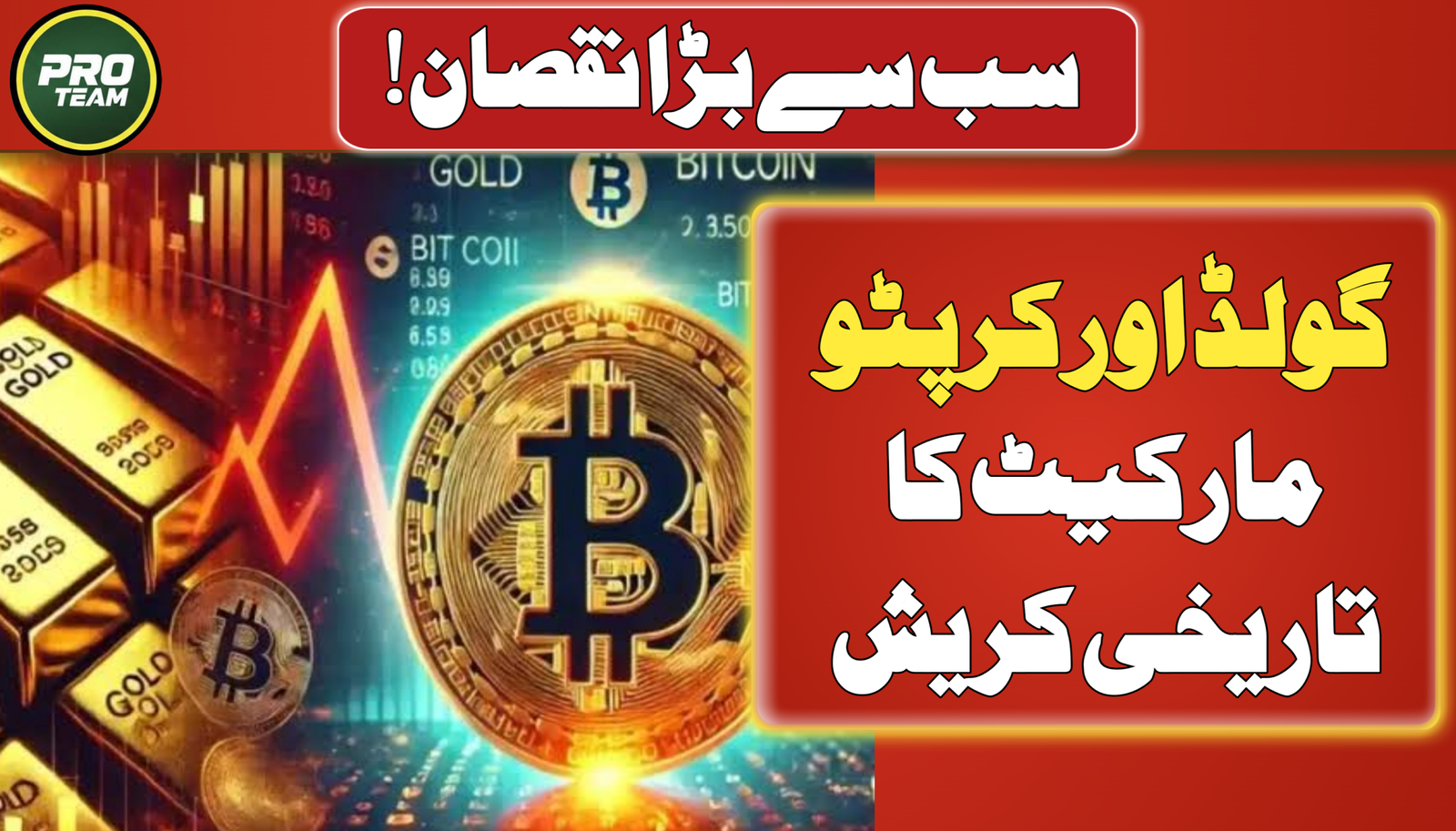 Gold and Crypto Market