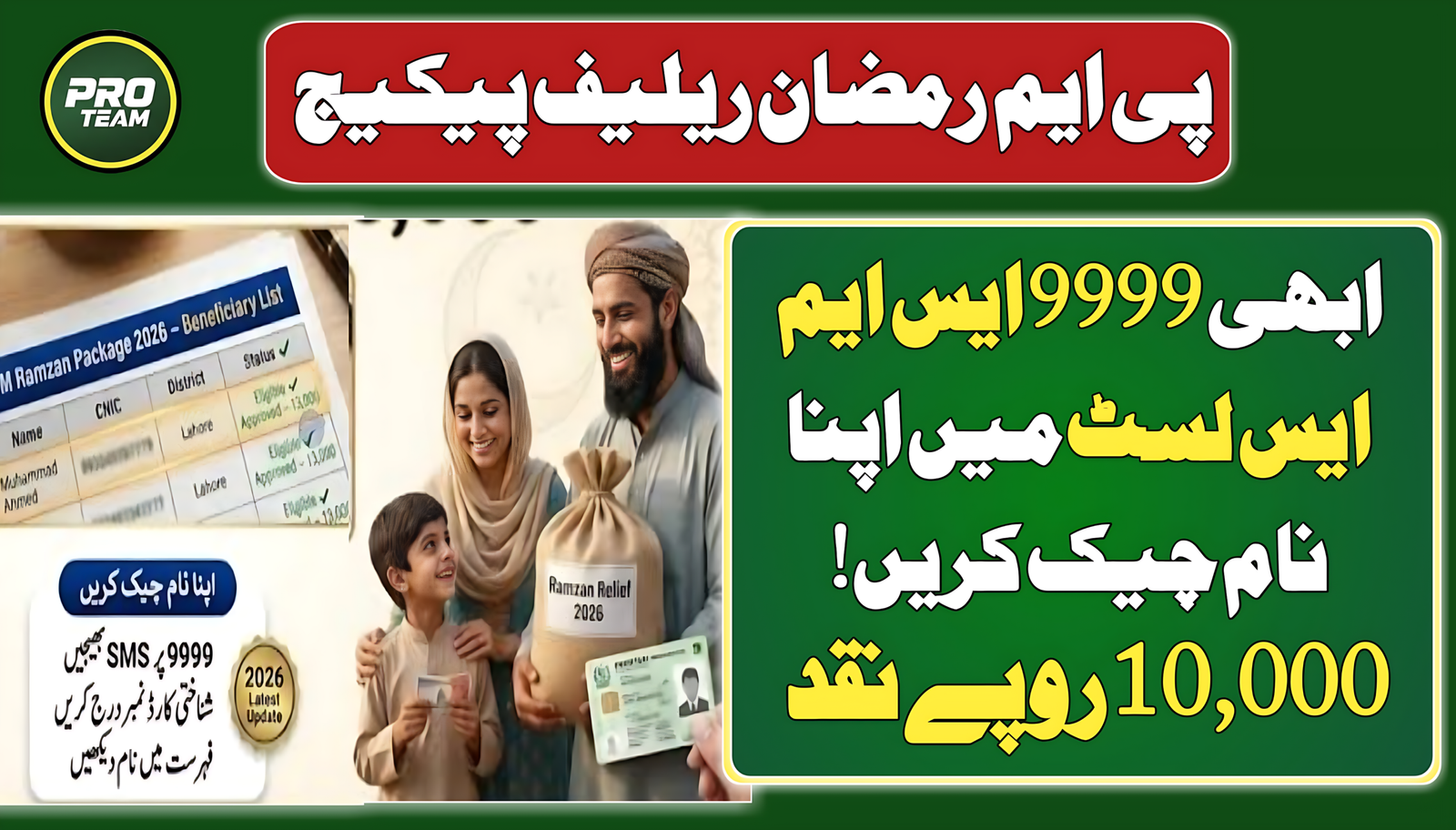 PM Ramzan Relief Package